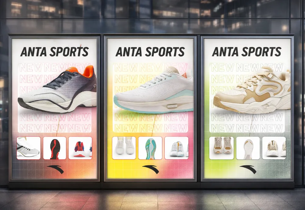Anta Sports — серия рекламных постеров