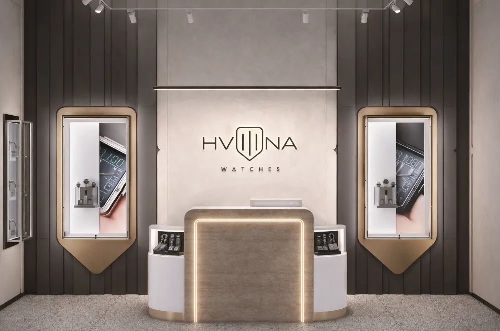 HVILINA — дизайн-проект магазина часов